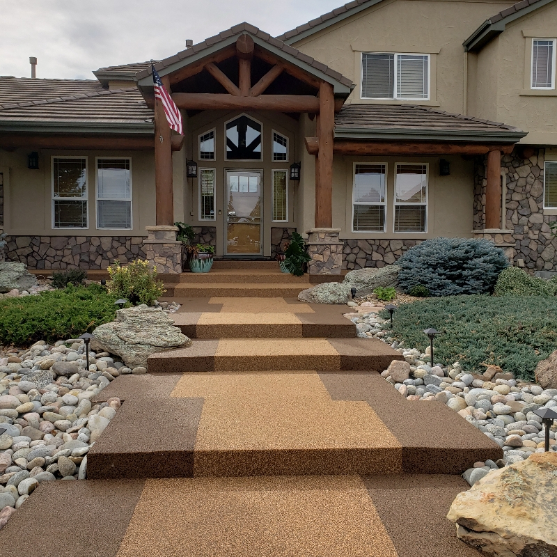 Rubbermate Pro's Project main photo - Porch With Steps